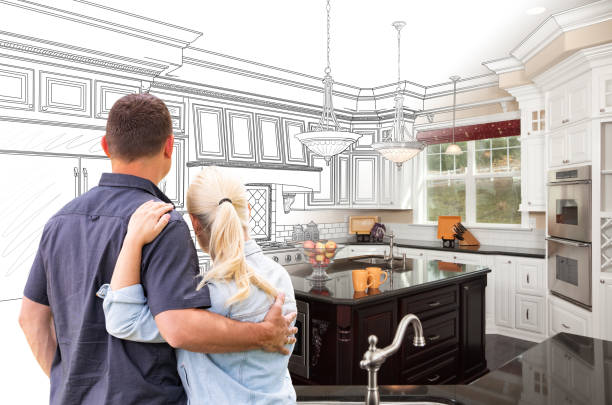 Professional Cabinet Installation technician working in Hudson, TX
